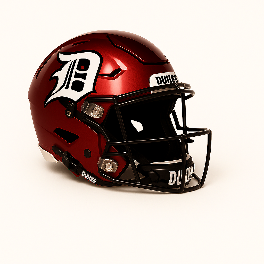Dukes Football Helmet